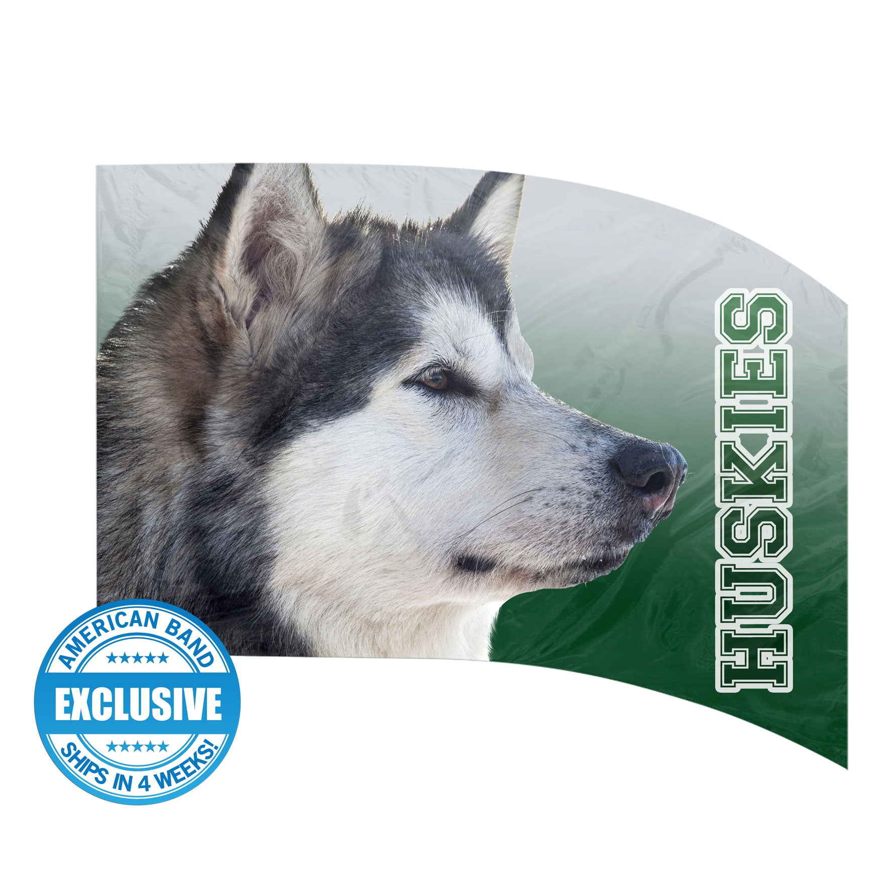 Banderas de mascota - Husky